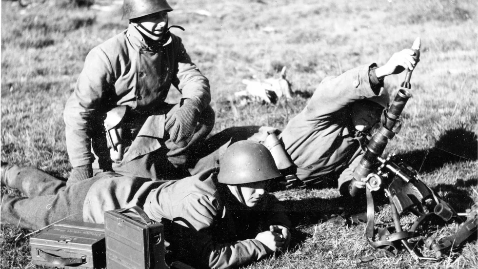 Militärövning 1943.