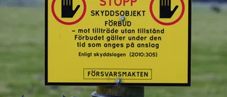 Döms för fotande av militärt skyddsobjekt