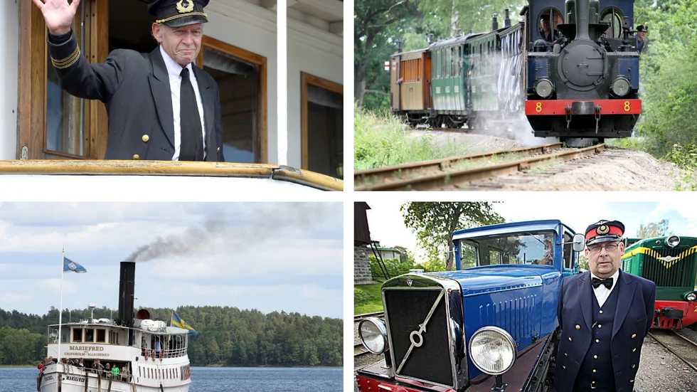 Claes Insulander, S/S Mariefreds mångåriga kapten, och Mikael Bäcklund som är operativt ansvarig för trafiken inom Östra Södermanlands järnväg är inställda på en sommar helt utan eller med minskad mängd ånga över Mariefred.