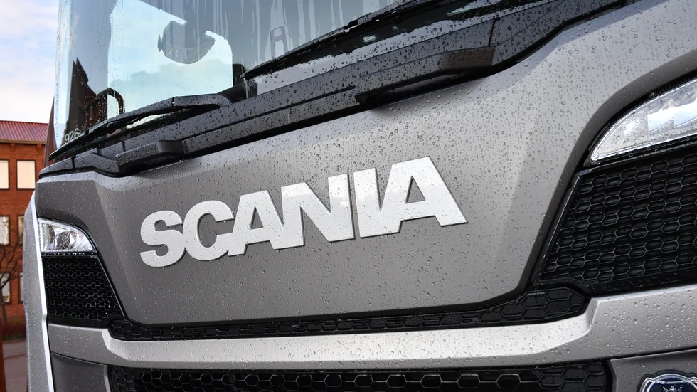 Scania har ännu inte tagit beslut om aktieutdelning. Arkivbild.