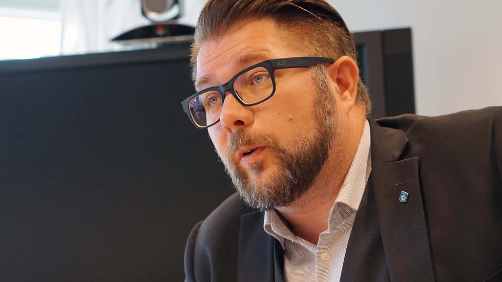 Dan Nilsson (S) tycker det är skönt med lite positiva nyheter mitt i coronakrisen.