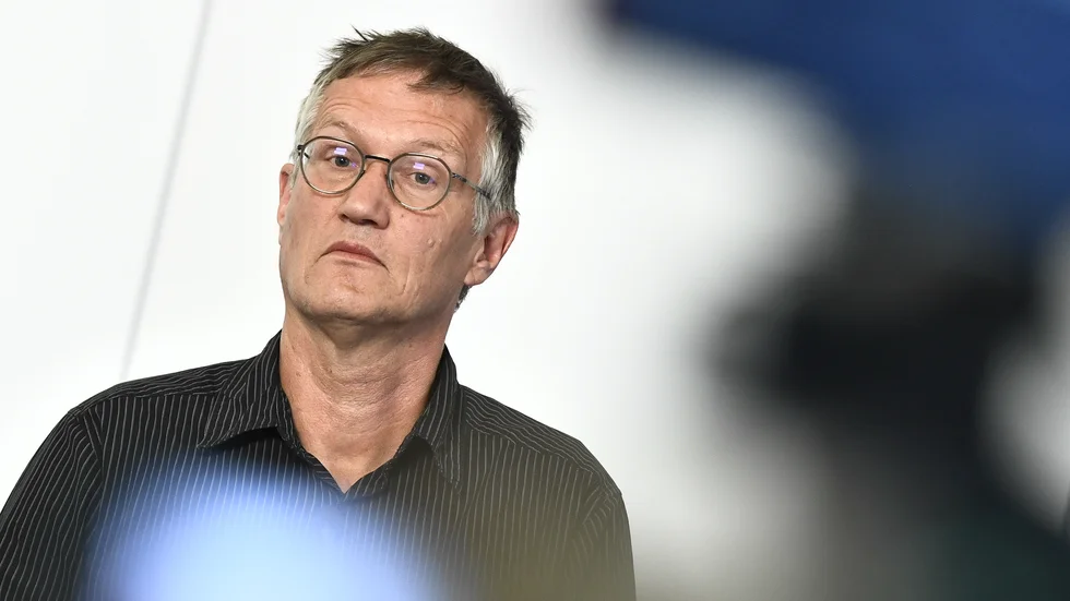 Anders Tegnell, statsepidemiolog vid Folkhälsomyndigheten. Arkivbild