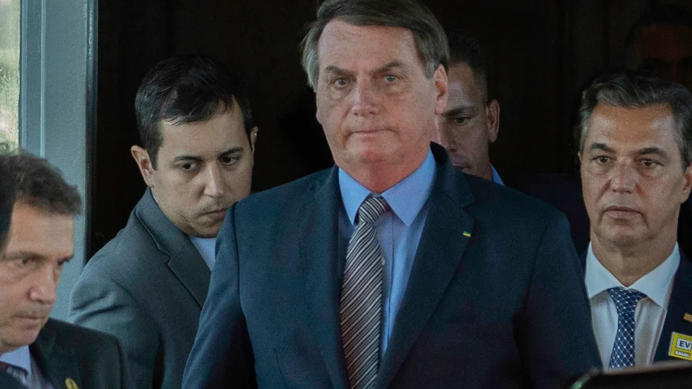 Brasiliens president Jair Bolsonaro. Arkivbild.