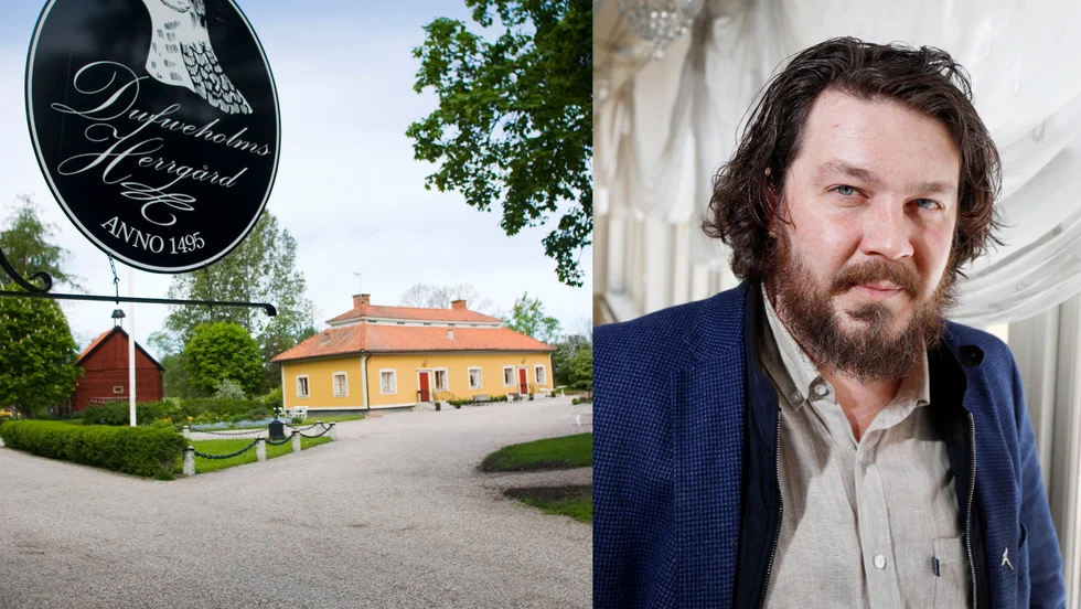 Nästa vecka räknar Svenska kulturpärlors vd Fredrik Åström med att stänga Dufweholms herrgård. Just nu ligger hans fokus på att rädda företaget från konkurs.