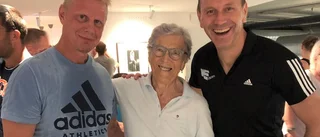 95-åriga "Tant Vitamin" firade ensam 