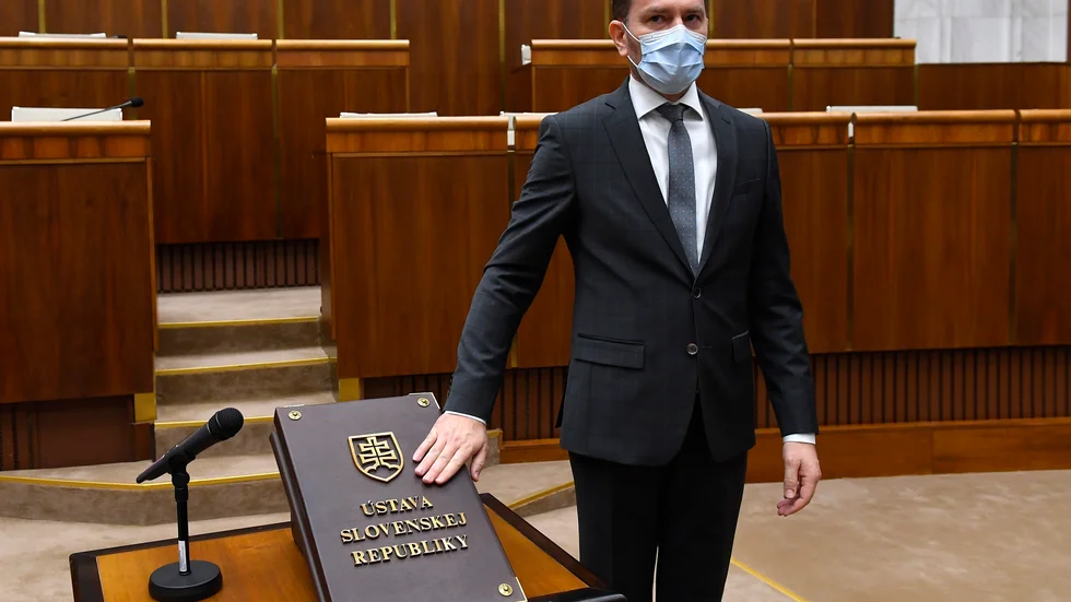 Slovakiens premiärminister Igor Matovic.