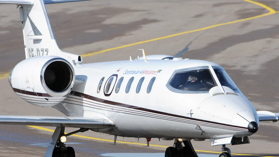 Ambulansflygen ska få 75 miljoner kronor i stöd under coronapandemin, enligt regeringen. Arkivbild.