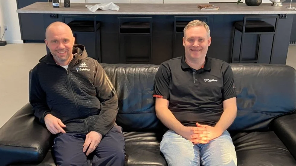 Niclas Samuelsson, till vänster, och Mathias Westerling, till höger.