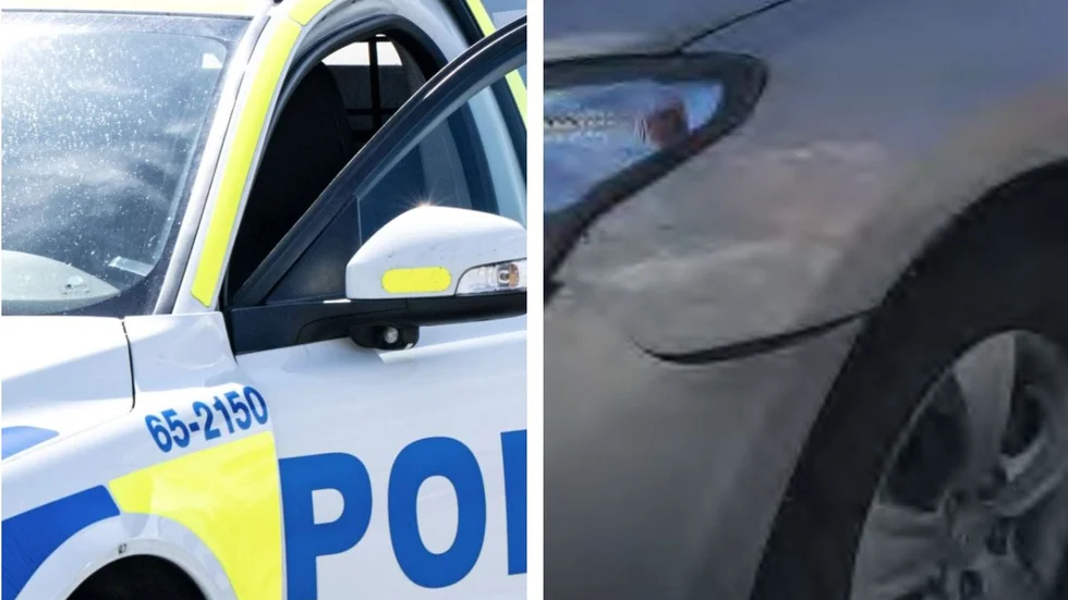 En 38-årig man har åtalats för att med flit ha kört på en bil. 
