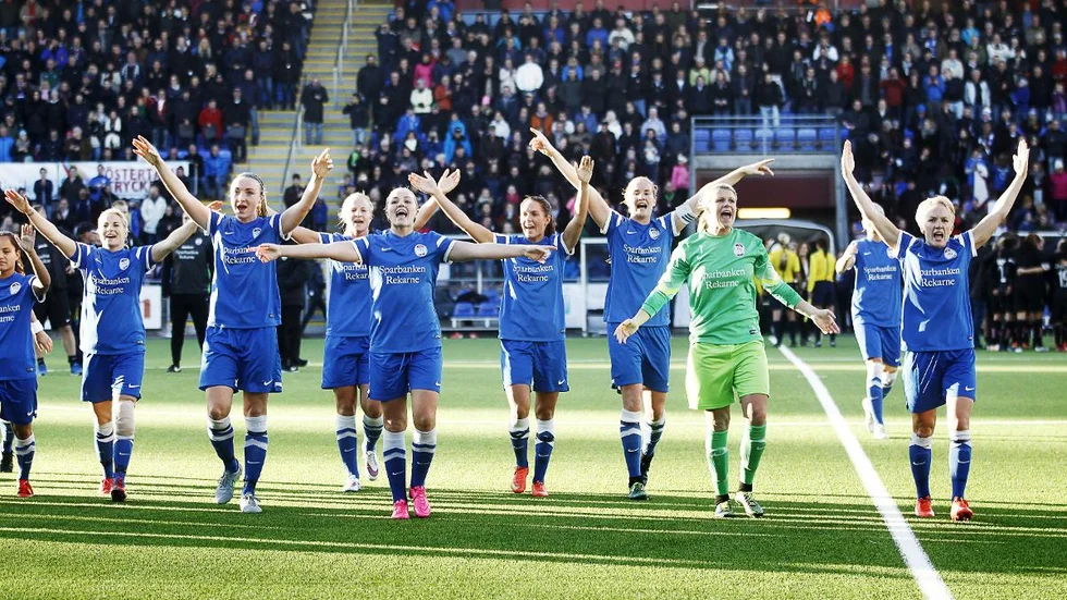 Det var snudd på fullsatt på Tunavallen när United 2015 var på guldjakt i Damallsvenskan.