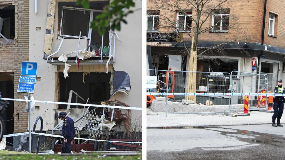 Sprängningen på Ådalagatan och på S:t Persgatan tros enligt åklagare ha ett samband.