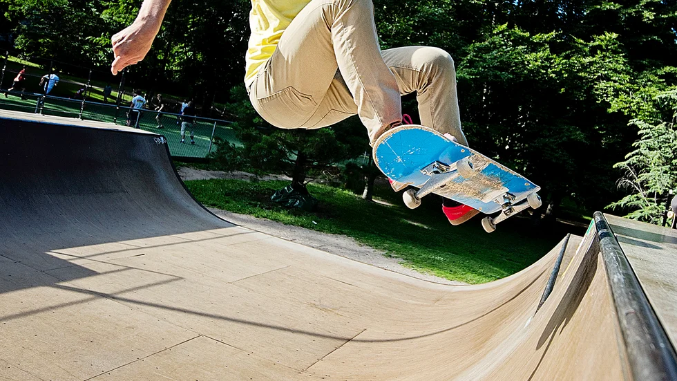 Skateboardramp.