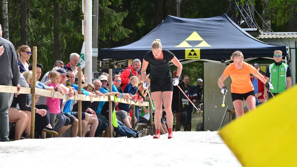 Ottarsloppet 2017 och den berömda skidsprinten vid Ottarsborg.