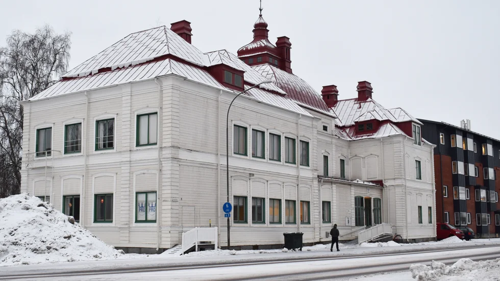 Gamla seminariet i Skellefteå som hyrs av PRO.