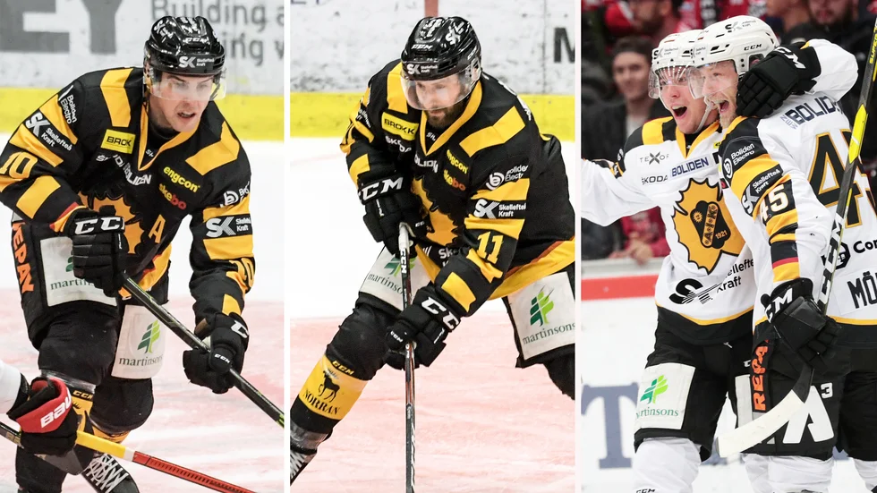 Joakim Lindström, Tom Pyatt, Andreas Wingerli och Oscar Möller levererar inte poäng just nu.