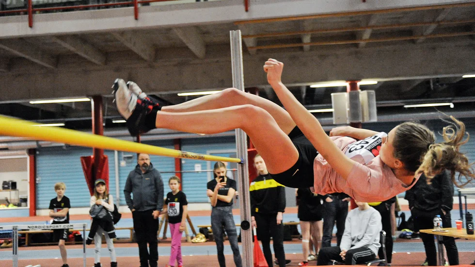 Ally Robertsson Holmberg är klar för junior-SM i Göteborg.