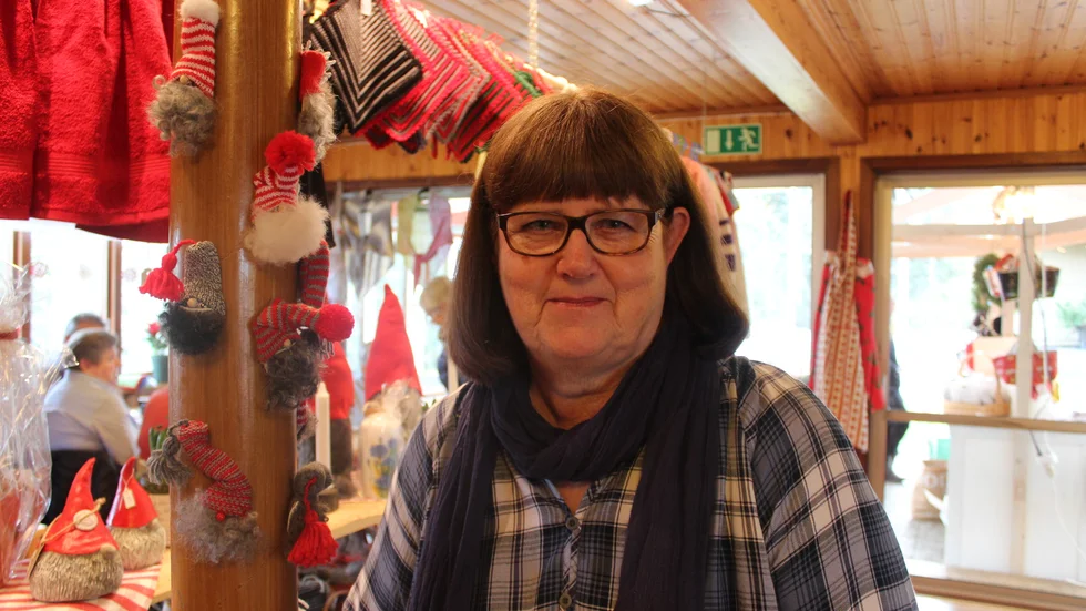 Carina Englund har varit engagerad sedan Sommarros julmarknad drog igång för 26 år sedan.