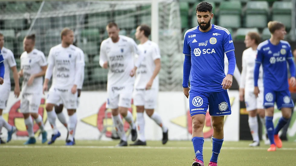 Den tidigare AFC-spelaren Omar Eddahri och hans Sundsvall fick lämna Eskilstuna poänglösa.