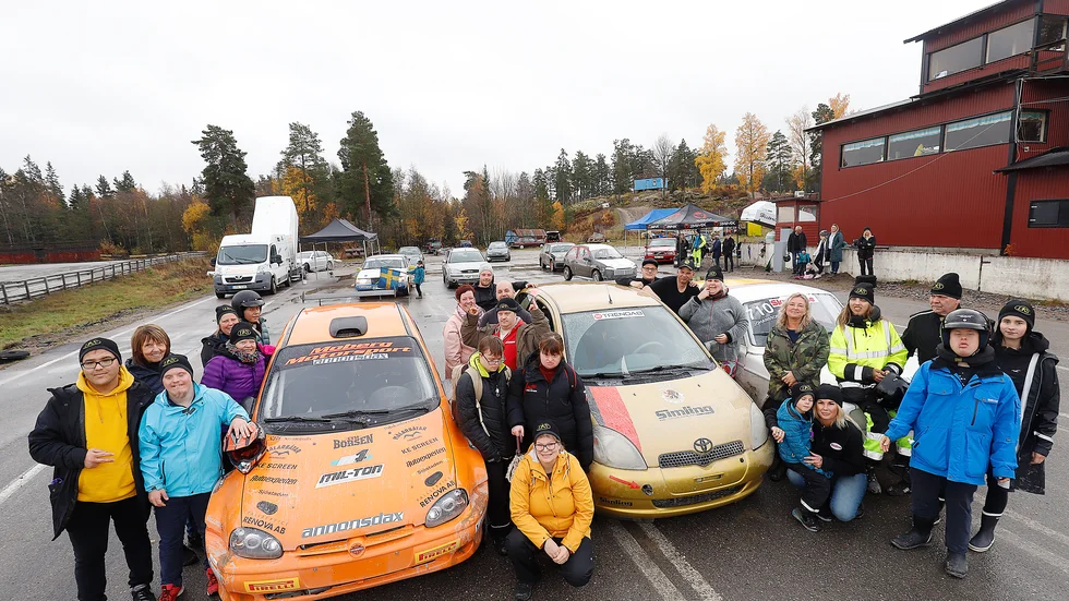 Söndagens LSS-race lockade över 20 modiga förare från kommunens olika serviceboenden.
