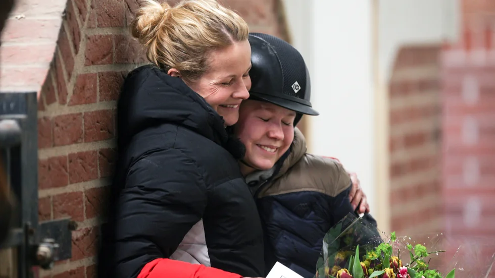 Malin Baryard Johnsson kramar om Kajsa Björe som överraskades rejält av världsstjärnan.