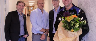 Årets företagare överraskades på jobbet