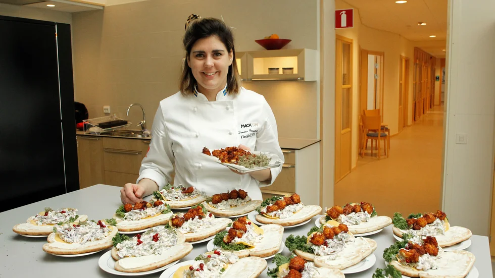 Det blev ingen seger i Mack-SM för Sandra Granström.