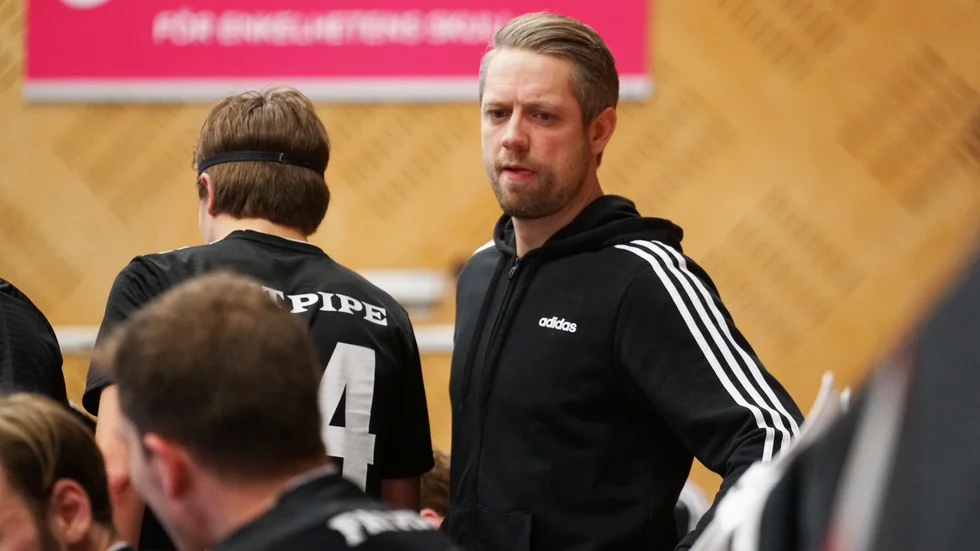 David Gillek gav ett lugnt intryck som tränare. 