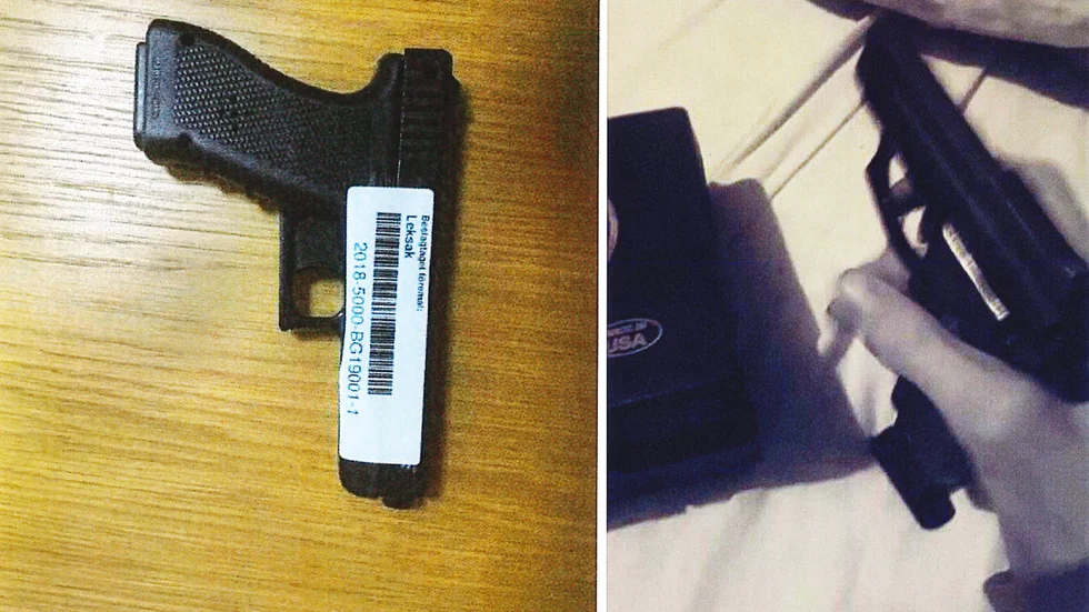 Han tryckte en pistol mot huvudet på en annan person som drabbades av dödsångest. Nu döms gärningsmannen till ungdomstjänst för grovt olaga hot. 