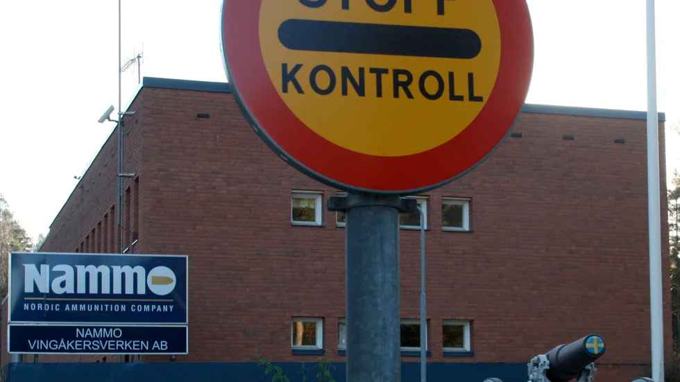 När räddningstjänsten kommer fram till Nammo vid ett larm, ska de vänta vid grindarna för att undvika onödiga risker. 
