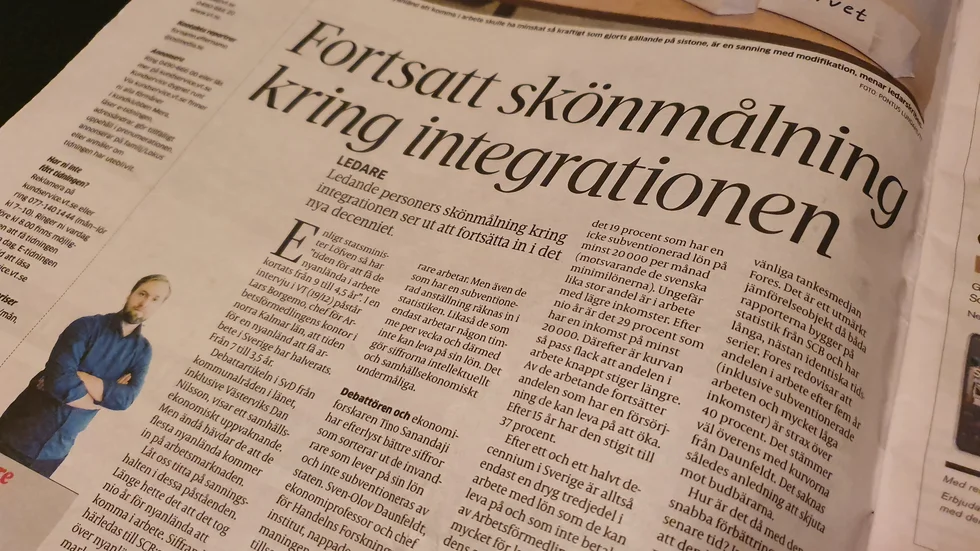 Förra veckans ledare om integration väckte frågor hos skribenten.
