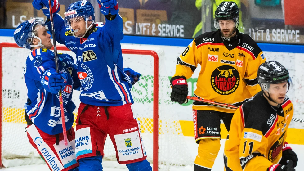 Luleå Hockey fick en riktigt jobbig andra period borta mot Oskarshamn. Hemmalaget vann den samma med 3-0.