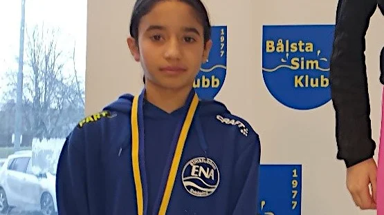 Aziza Osman slog till med en andraplats i Bålsta.