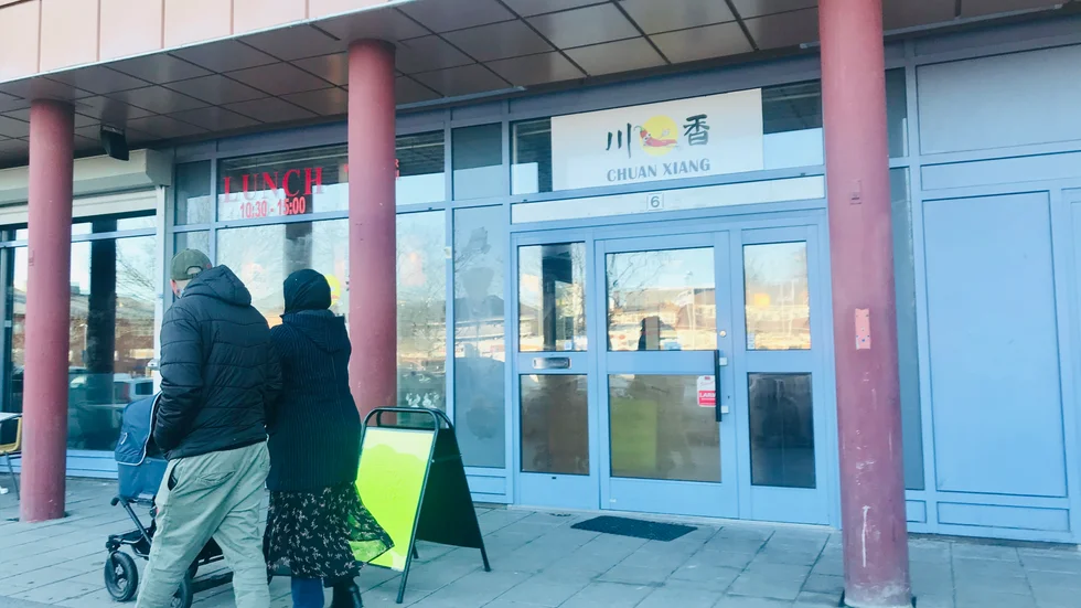 Restaurangen erbjuder rätter ur det sichuanesiska köket
