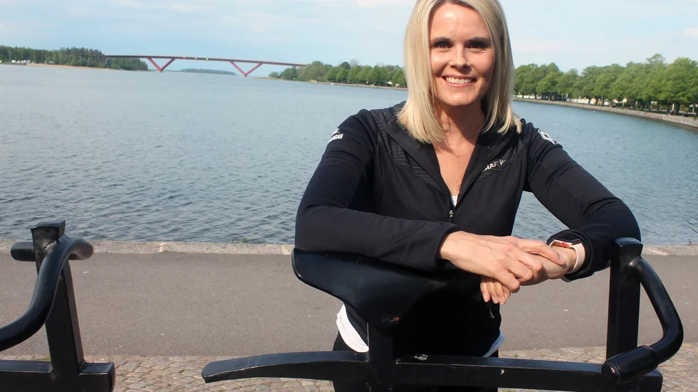 Från Motala till Linköping går Vätternrundans förra marknadschef Ulrika Smith Svenstedt som nu tar plats i östgötaidrotten där hon ska skapa nya projekt med nya idéer. Bonus var med på avtackningen.