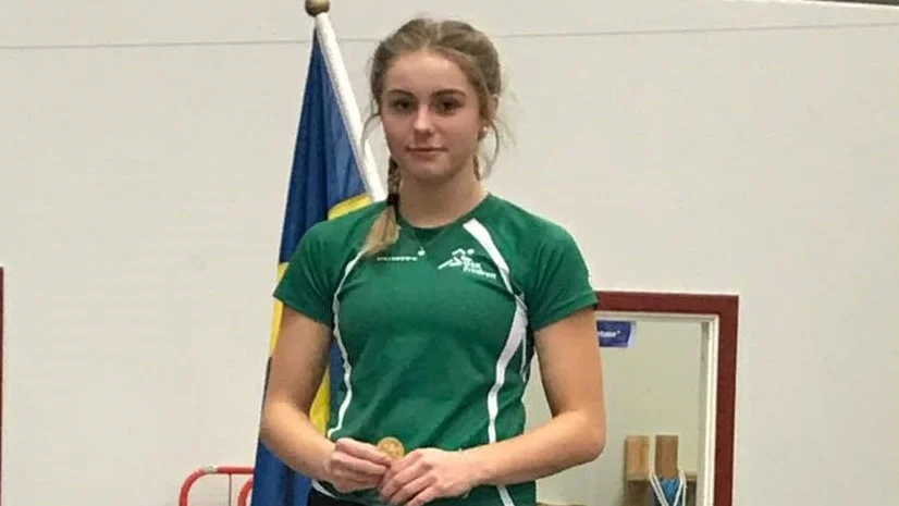 Det blev ett guld och ett silver för Wilma Svenson i IDM i Växjö.