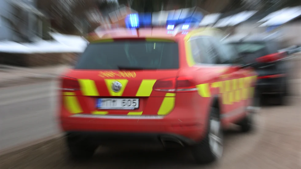 Räddningstjänsten fick rycka ut till Stockhorvan på årets första larm.