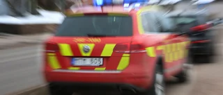 Första brandlarmet i Hultsfred för året