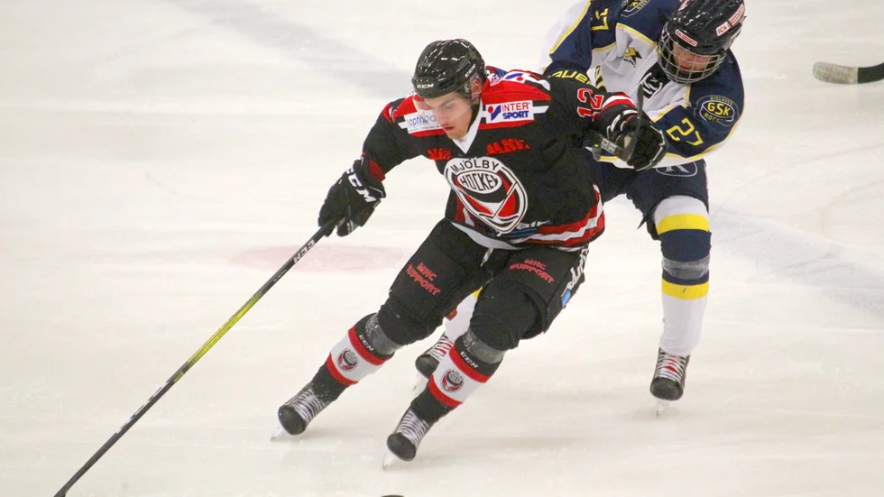 Nye Lukas Johansson fick en passningpoäng till MHC:s 1-0-mål - i sitt första byte.