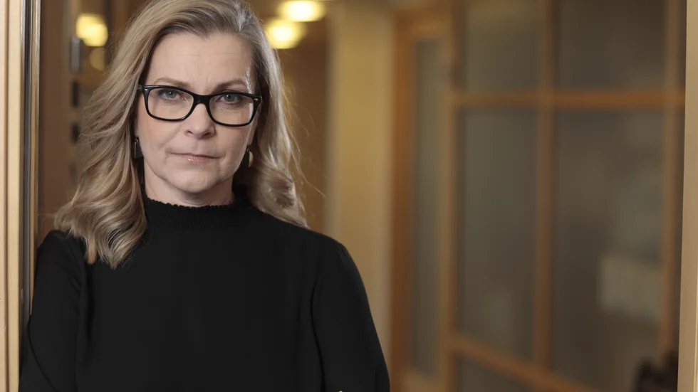Polisförbundets ordförande Lena Nitz.