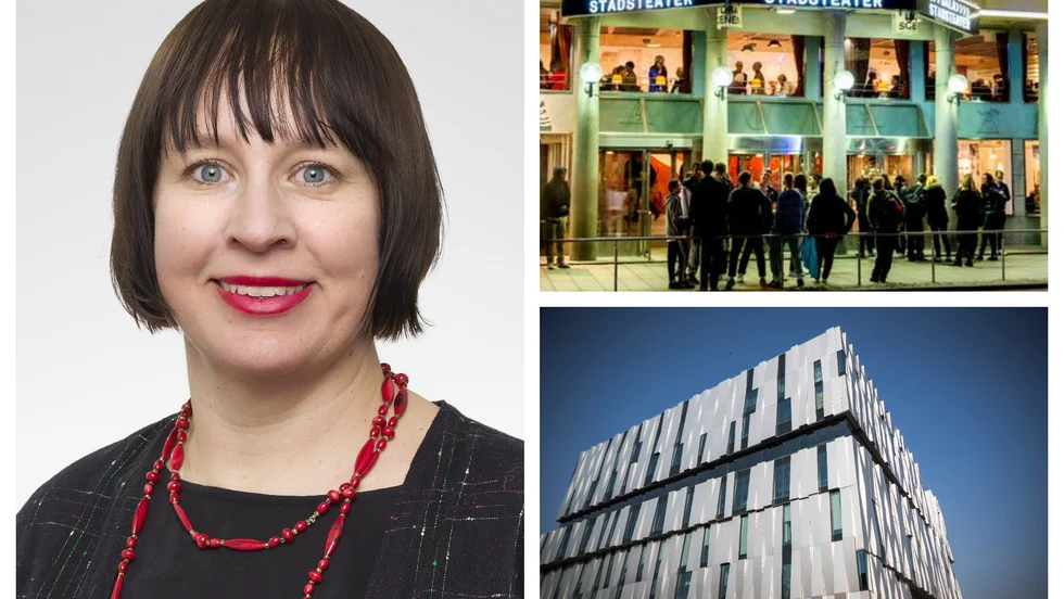 Ylva Larsdotter (V) vill införa "lånebiljetter" så att fler ska kunna ta del av Uppsalas kulturutbud.
