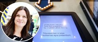 Problem med Tuna parks presentkort