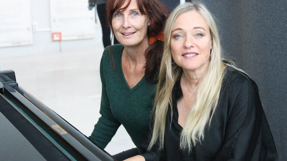 Ylva Olsson och Annika Fehling ligger bakom evenemanget Visby musik- och poesifestival.