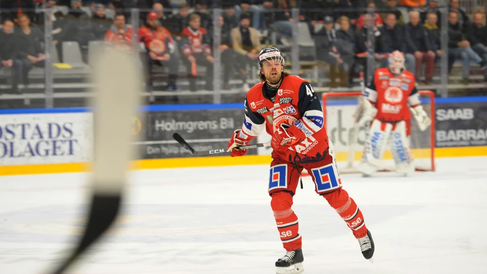 Erik Ullman gjorde VIK:s reduceringsmål fram till 3–1.
