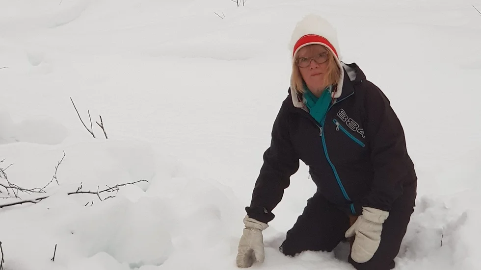 Dagen efter olyckan var Helena Johansson tillbaka på platsen där dramat utspelade sig. "Det var ett fantastiskt slut på året och en bra början", säger hon.