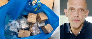 Rekordartade knarkbeslag i Uppsala under 2019
