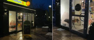 Pressbyrån utsattes för inbrott