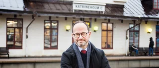 Rekordtåget stannade en minut i Katrineholm