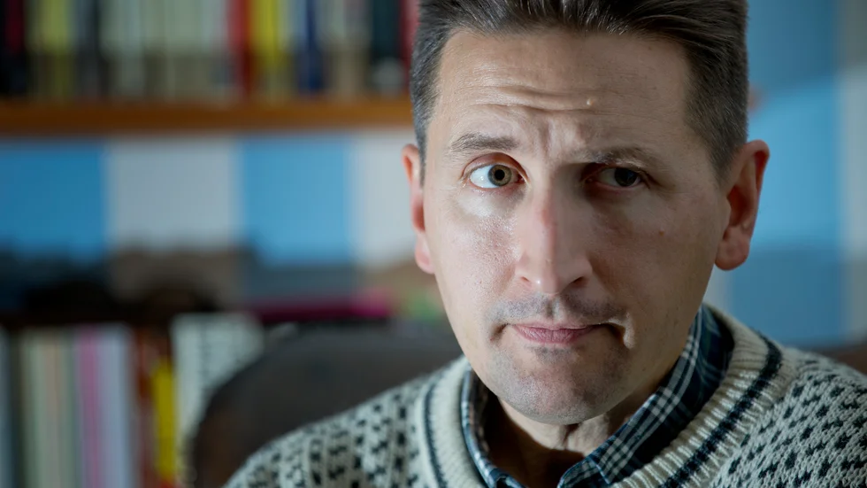 Författaren Lars Gyllenhaal, expert på modern militärhistoria. 