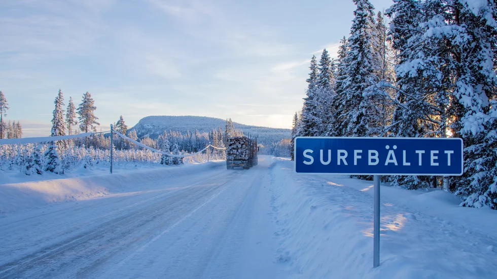 Norrbottens län toppar toppar surfligan med  694 megabyte per dag