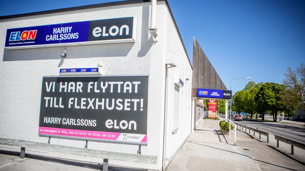 Tomten ägsa avGotland Investment AB, som har förhoppningar om att kunna bygga bostäder på sin fastighet i framtiden. 
